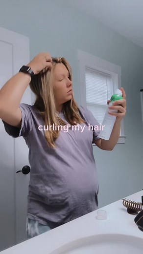 here’s your sign to cut your hair 🤩 #grwm #sahm #stayathomemom #momtok #toddlermom #pregnantmon #BigComfy #EasyWithAdobeExpress