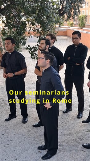 Our seminarians studying in Rome | LC Cheshire