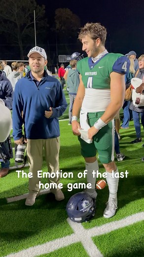 Amy White | Sports Mom | Family | CEO on the go  on Instagram: "When the emotions of your very last home football game take over  @walker_white14  Ready for the Semi Final Playoffs this Friday.  Senior Sports Mamas, what to do when there is no more FRIDAY Night Lights? There’s just nothing in the world like being on a team and developing a deep camaraderie and culture  #4 @walker_white14 Thank You @ahallmedia for all you do for Walker and the Warriors. "