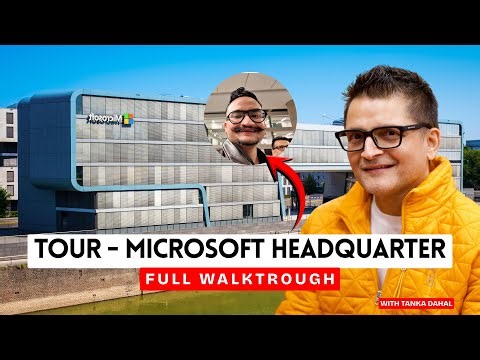 Microsoft Headquarter Tour | with Tanka Dahal
