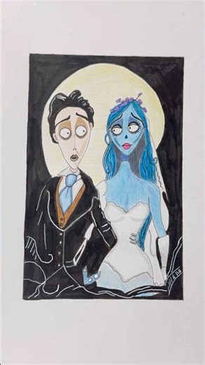 bride of the dead #art #drawing #halloween