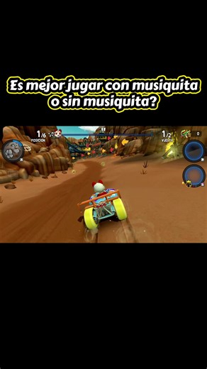 ¿Es mejor jugar con musiquita o sin musiquita?