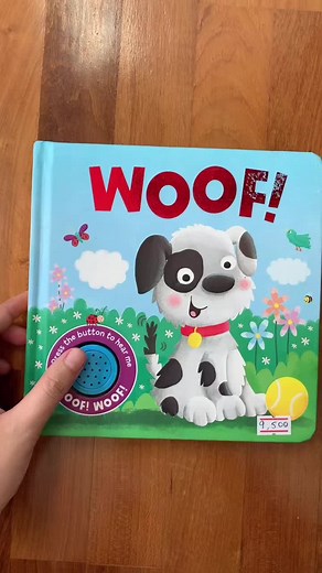 Woof! Sound Book #ukprelovedbooks #myanmartiktok
