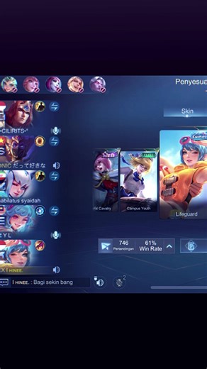 Rilis Skin Legend Fanny di MLBB M7