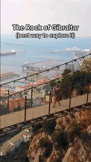 The Rock of Gibraltar (best and cheapest route) #gibraltar #travel #traveltips #travelguides