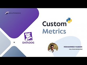Sending Custom Metrics, tags to DataDog using Python