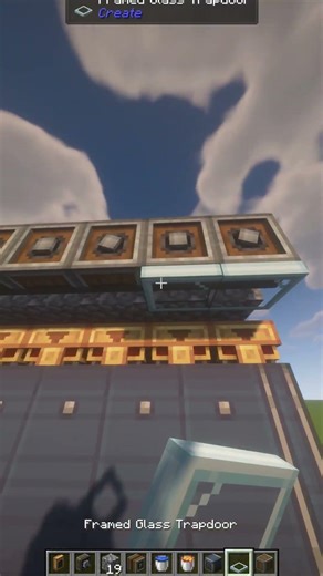 COBBLESTONE GENERATOR!!!! #createmod #minecraft