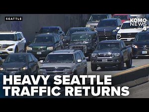 Revive I-5 returns over Ship Canal Bridge, now with closure of 2 right lanes