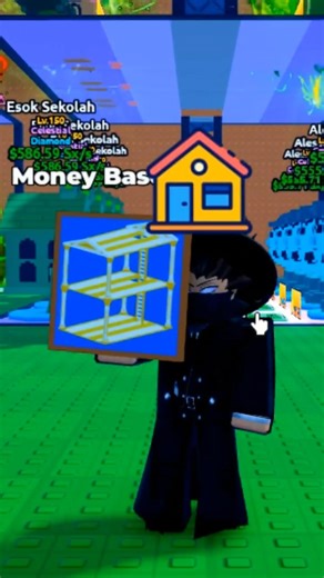 Unlocked the Money Base Skin(Escape Tsunami For Brainrots) #roblox #stealabrainrot #brainrot