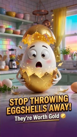 Stop Throwing Eggshells! They’re Worth Gold