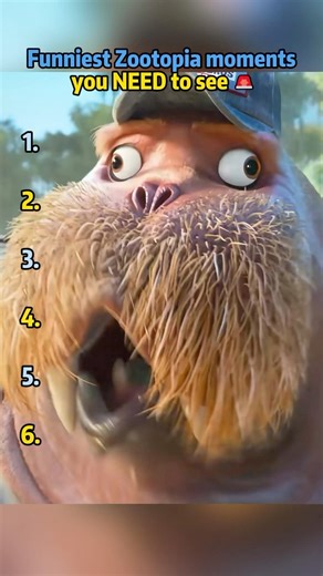 The funniest Zootopia moments you NEED to see 🚨 #Zootopia2 #funny #disney