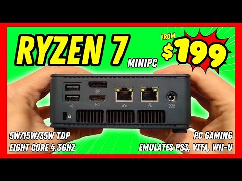 This RYZEN 7 Mini PC is UNDER $200! 😱 [GMKtec NucBox M5 REVIEW]