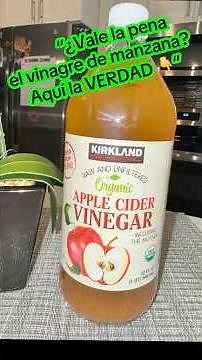 Vinagre de Manzana beneficios reales y comprobados