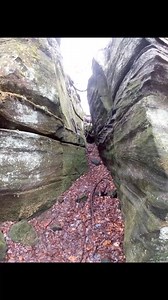 Glacier Cave Twinsburg Ohio Amazing to see the power of Glaciers in shaping borders larger than houses. #Ohio #history #metropark #education #native #naturelovers #nature #twinsburg #twinsburgohio #caves | Ohio History Hunter