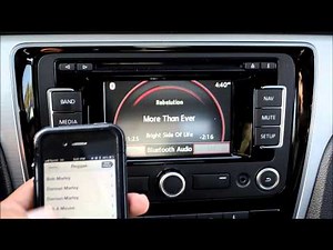 How To: Stream Bluetooth Audio with the VW RNS315 Navigation Stereo