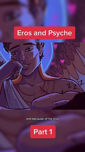 Eros and Psyche: When the God of Love falls in Love - Greek Mythology in Comics - Part 1 - #eros #psyche #erosandpsyche #lovestory #greekmythology #greekmyth #mythology #greekgods #seeuinhistory