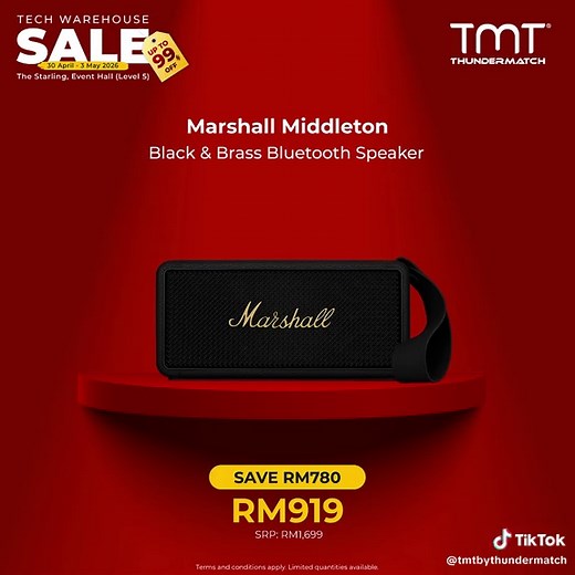 TMT Warehouse Sale: Up to RM4,099 Off Tech Deals!