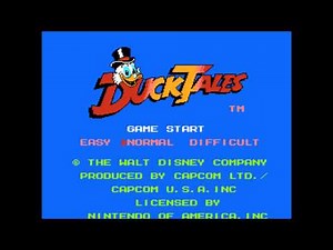Duck Tales NES - Game Over