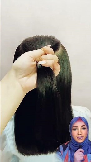 تسريحه سهله وبسيطة وجميله جدا للشعر القصير /تسريحات للاطفال