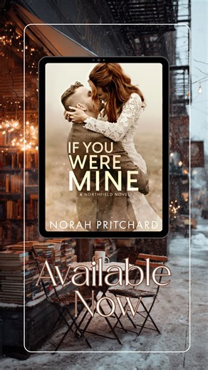 A runaway bride, a broody sheriff, and a very long night in a snowed-in cabin. ❄️ 📖 If You Were Mine by Norah Pritchard #smalltownromance #runawaybrideromance #forcedproximity #broodyhero #romancereads small town romance, runaway bride romance, forced proximity romance, only one bed trope, broody sheriff, grumpy sunshine romance, winter romance, cozy romance read, spicy small town romance, contemporary romance book, romance novel, romance readers, bookstagram romance, romance reels | Norah Prit