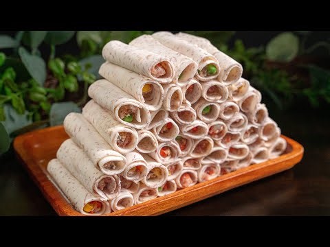 [ENG SUB] Chả giò không cần dùng bánh tráng, giòn rất lâu ngon vô cùng | Springroll no paper rice