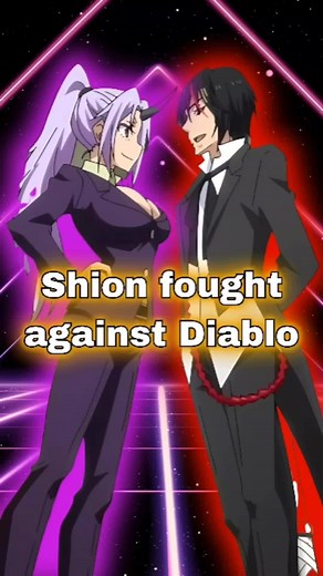 Diablo vs. Shion Epic Battle in That Time I Got Reincarnated As A Slime