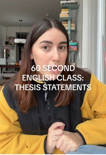 Understanding Complex Thesis Statements in English Class