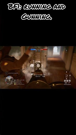 BF1 accidental face-check followed by a victory lap down the hill 😂