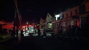 Apartment Building Damaged by Fire