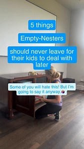 If you’ve ever helped a parent clean out their house, you know the stress and guilt it brings. 💔 Don’t leave that same burden for your kids. Yes, I said burden. As a mother, I do not believe my kids owe this to me just because I raised them. One of the most selfish things I have read on here when I post about this, is that parents feel that just because they (the parent) raised their kids and did so much for them…that upon their death (the parent), they (the kids) should have to clean out a hou