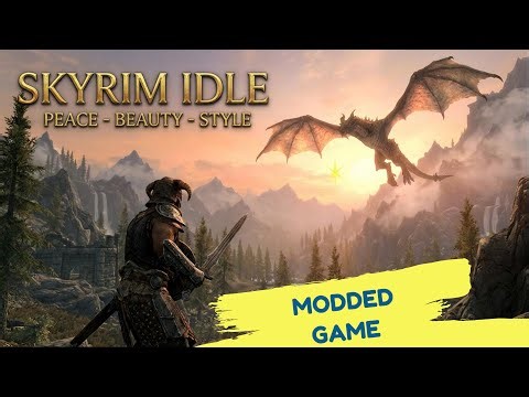 Unique Skyrim Idle. Live Stream Now | Jeremy Soule Ambience | Skyrim Modder 2026.