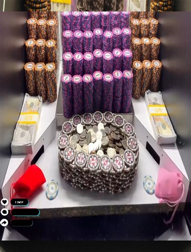 🏆WORLD’S LARGEST POKER CHIP STAIRCASE CRASHES DOWN! 💥 HIGH LIMIT COIN PUSHER MEGA MONEY JACKPOT#coinpusher #jackpot #casinowin #highlimit #megawin | Massive Jackpot