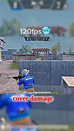 45 Vs 120fps playar 🥶💀#tdm