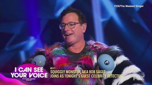 Bob Saget revealed as Squiggly Monster on 'The Masked Singer'