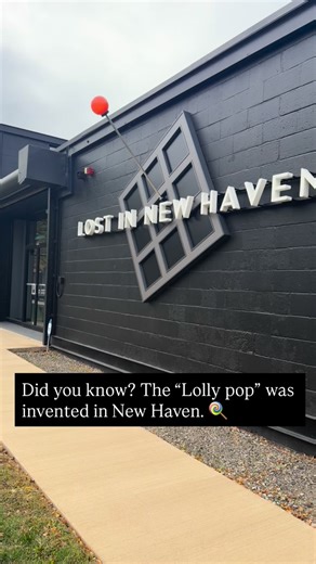 LOLLIPOP HISTORY! 🍭 We went on a fact-finding mission to learn more about the moment the term “Lolly Pop” was coined as early as 1907 in New Haven. YES, 1907. Wikipedia is wrong. They have a genuine receipt proving this in @lostinnewhaven (an amazing non-profit museum that is worth checking out!) Also, a private collector let us shoot video of the LAST KNOWN lolly pop that was manufactured in New Haven about 100 years ago. Incredible! 🍭 You can see the full story on @wfsbnews tomorrow AM with 