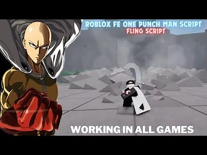 Roblox Fe One Punch Man (Saitama) Fling Script 👊🏻 | Working in all Roblox Games 😈