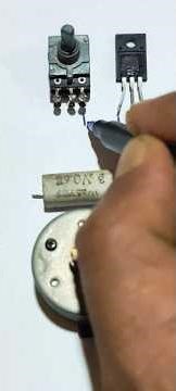 How to make//12volt DC motor speed control//circuit diagram#electronic #youtubeshorts