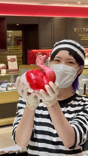 大阪・心斎橋のアートキャンディショー体験