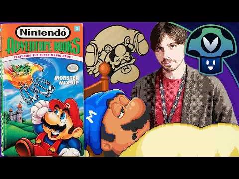 Vinny reads the Super Mario Bros. Choose Your Own Adventure Book