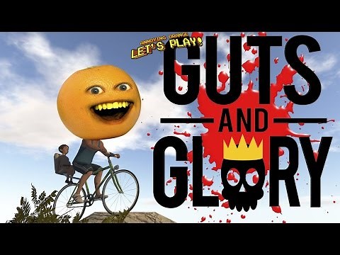 Annoying Orange Plays - Guts and Glory #1: 3D Happy Wheels?!