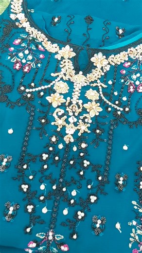 8.7K views · 64 reactions | Peacock Blue  AghaNoor | Fashion Classy | Facebook