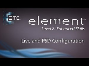 01.1 Live and PSD Configuration