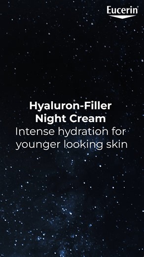 8.3K views · 25 reactions | The ultimate beauty sleep consists of a nighttime skincare routine that helps the skin's regeneration process while you sleep. Eucerin's Hyaluron-Filler Night Cream locks in the moisture to give you hydrated, plump and smooth skin while you sleep. ​ #Eucerin #Skincare #HyaluronFiller #Antiaging | Eucerin South Africa | Facebook