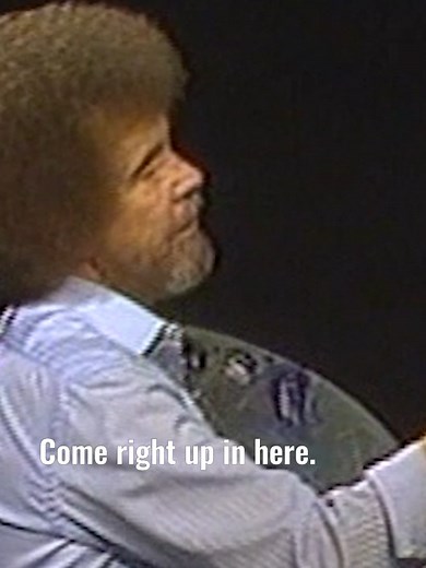 Bob Ross: Mountain Foundation Oil Painting Tutorial