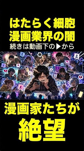 【漫画家たちの反応】講談社の謝罪と「はたらく細胞」騒動を漫画家が解説 #shorts #講談社 #はたらく細胞 #ペガサスハイド