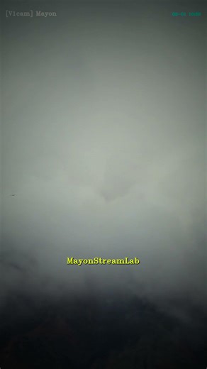 Mayon Volcano 24h Timelapse (59s) Feb 01, 2026 #mayonvolcano #timelapse #raspberrypiprojects