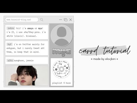 webcore carrd tutorial — © coracrd