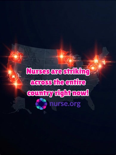 🩺 Nurses across the country are walking out—not because they want to, but because they HAVE to. 💪🏻This is what fighting for patients looks like. 📋Full list of every active and planned nurse strike in 2026 is available now at nurse.org/news or click the LINK IN BIO! 📹 @Jossy💃 @Falcon @Nurse Blake, BSN, RN @NurseMonica 🩺 @United Nurses & HC Pros Drop your state below👇 #nursestrike #safestaffing #nursesoftiktok #nursesunited #healthcareworkers