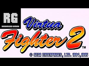 Virtua Fighter 2 - Sega Saturn - Akira Arcade Gameplay [720p 60fps]
