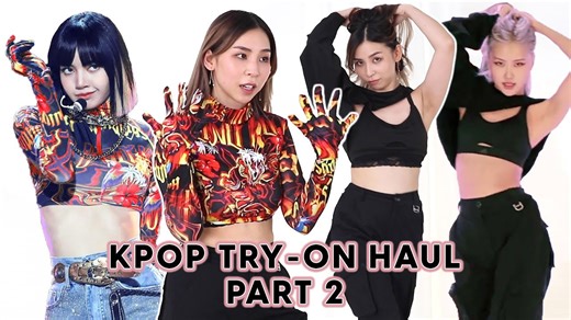 Trying on KPOP style outfits: Fashion haul and review